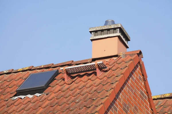 Roofs Window Chimneys — Stock Photo, Image