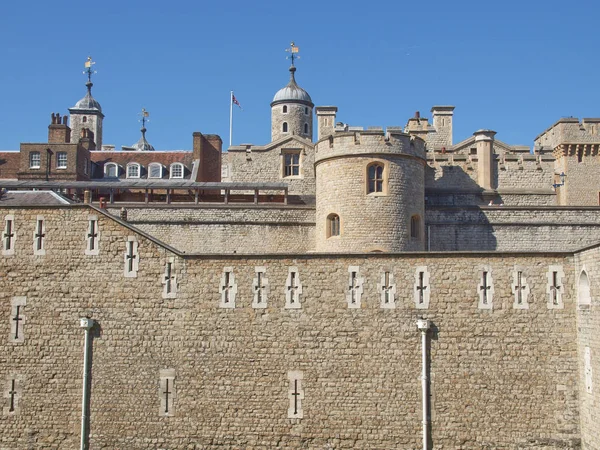 Torre Londres Castillo Medieval Prisión —  Fotos de Stock