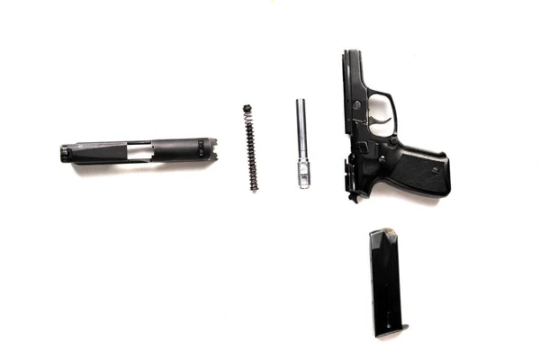 Revólver Do Magnum Da Arma 357 Do Brinquedo No Branco Foto de Stock - Imagem de arma, ilegal: 54098226