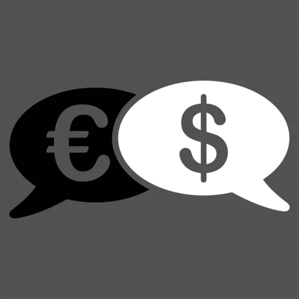 Icône Transactions Bancaires Commerce Set Style Glyphe Est Bicolore Symbole — Photo