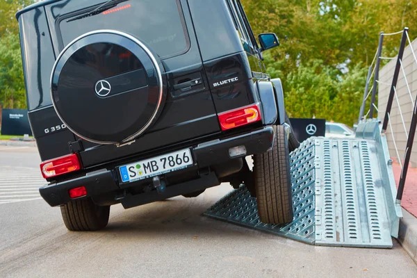 Lviv Ucrânia Outubro 2015 Mercedes Benz Experiência Estrela Interessante Série — Fotografia de Stock