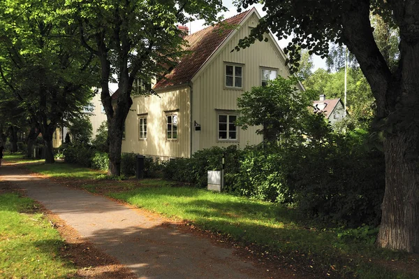 ストックホルム地域にスウェーデンの住宅 — ストック写真