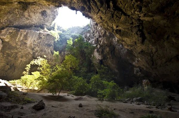 Famosa Cueva Tham Phraya Nakhon Parque Nacional Khao Sam Roi — Foto de Stock