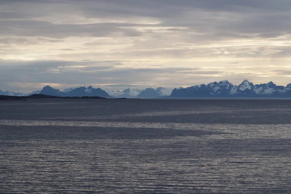 Vista Panorámica Del Paisaje Nordland Durante Día — Foto de Stock