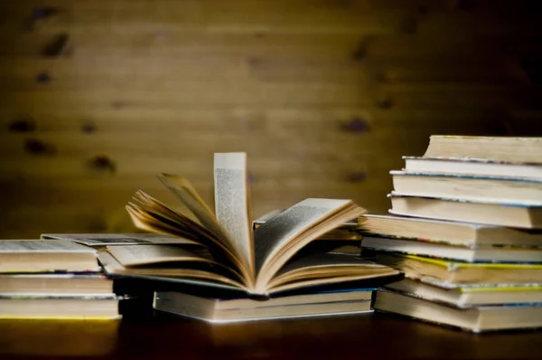 Books Close View — Stock Photo, Image