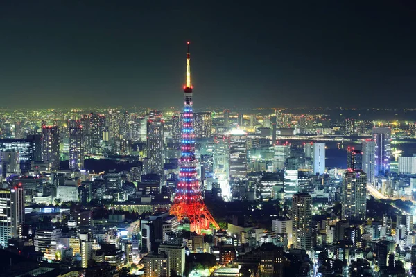 Tokyo Japonya Şehir Manzarası — Stok fotoğraf