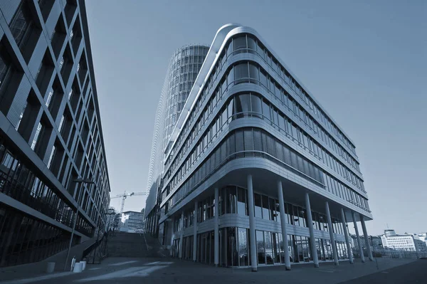Arquitectura Moderna Cbd Banco Distrito Negocios — Foto de Stock