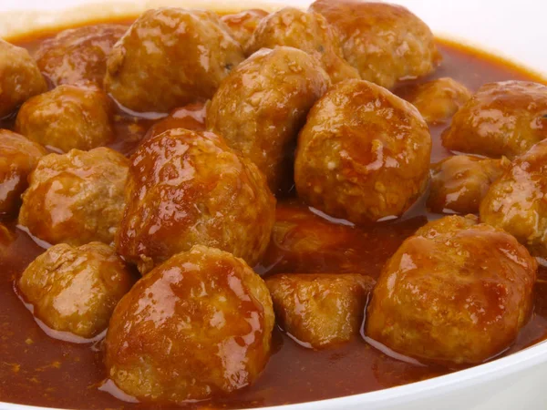 Chinese Meatballs Close — Stock Photo, Image