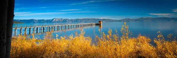 Pier Tahoe City Lake Tahoe Kalifornia Usa — Stock Fotó