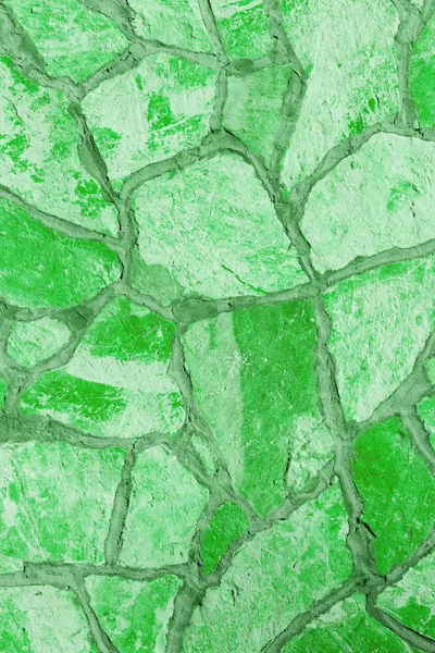 Fondo Una Gran Textura Pared Piedra Verde — Foto de Stock