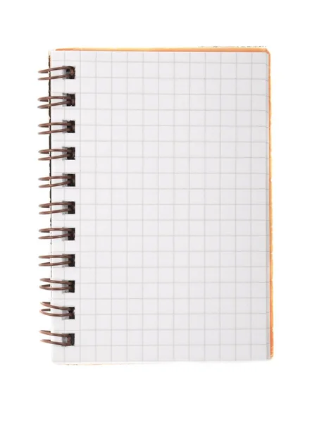 Notebook Kwadrat Siatki Tabeli — Zdjęcie stockowe