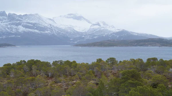 Vista Panorâmica Paisagem Nordland Durante Dia — Fotografia de Stock