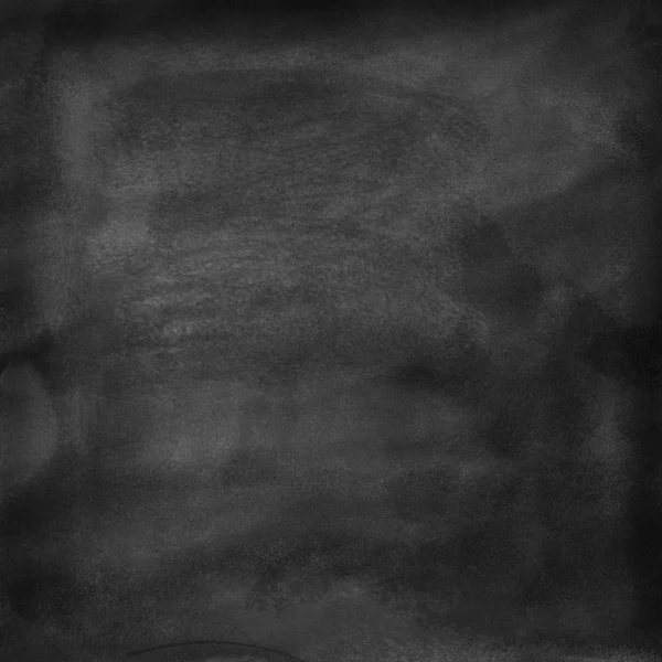 Tableau Noir Nettoyé Des Traces Éponge Humide Craie Sont Visibles — Photo