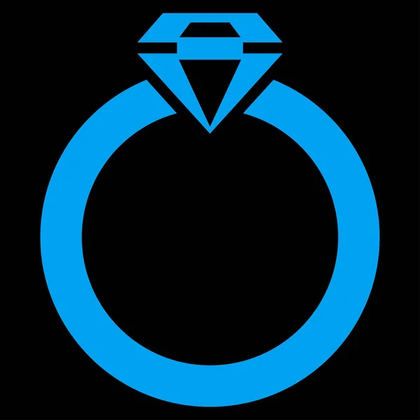 Icono Del Anillo Diamantes Commerce Set Estilo Glifo Símbolo Plano —  Fotos de Stock
