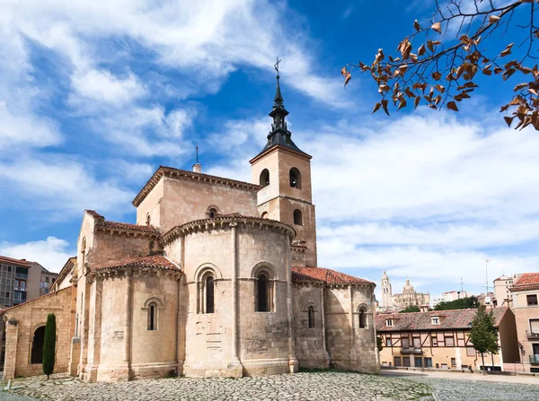 西班牙塞戈维亚的一座古老教堂 世界赫蒂拉格市 — 图库照片