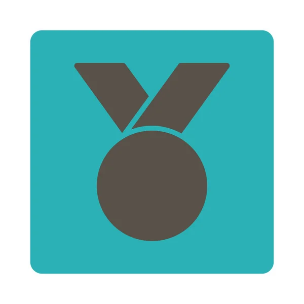 Ікона Медалі Армії Від Нагороди Кнопки Overcolor Set Стиль Піктограм — стокове фото