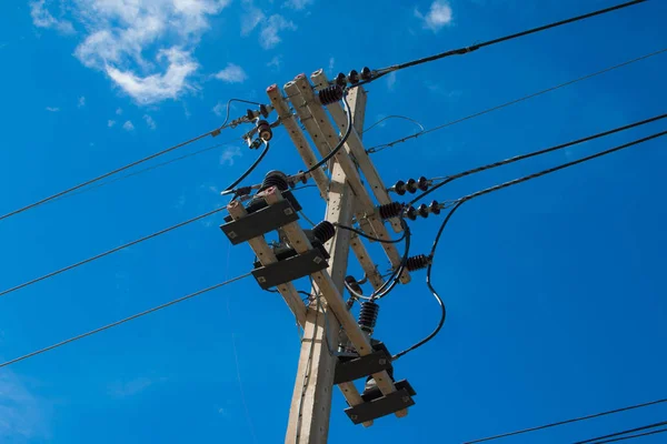 Power Poles Power Lines — Stock Photo, Image