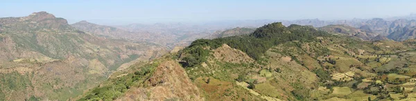 Paesaggio Intorno Passo Wolkefit Etiopia Africa — Foto Stock
