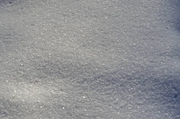 Textura Agua Del Nuevo Copo Nieve Sobre Vieja Superficie Nevada — Foto de Stock