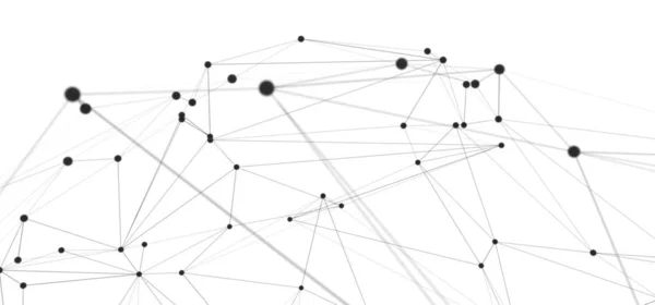 Koncepce Sítě Nebo Internetové Komunikace Obrázek Bílé Pozadí — Stock fotografie
