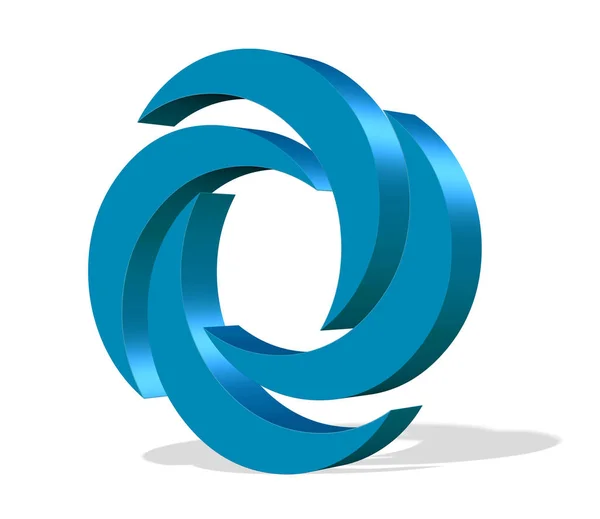 Kavramsal Öğesinin Logo Fikri Şirket Marka Kimliğini Grafiği — Stok fotoğraf
