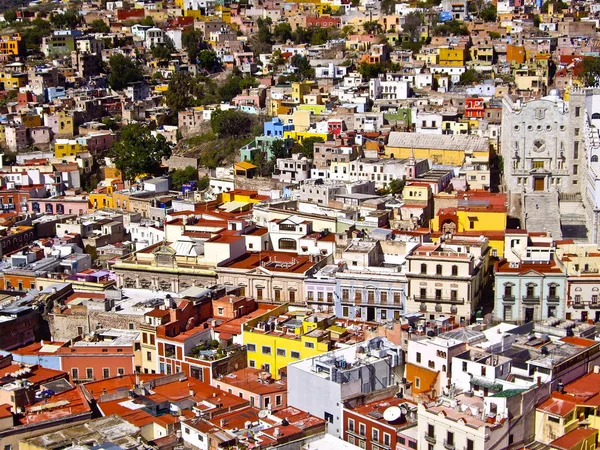 Guanajuato Guanajuato México Fevereiro Guanajuato Patrimônio Mundial Vista Histórica Cidade — Fotografia de Stock