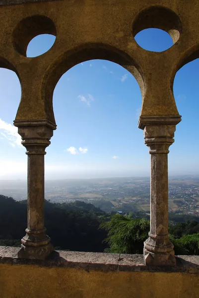 Arco Palacio Pena Sintra Portugal — Foto de Stock