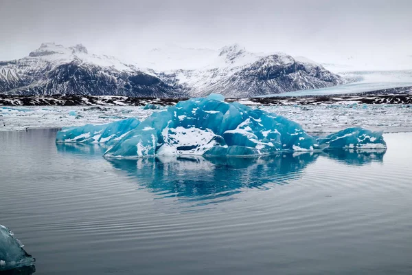 Перегляд Jokulsarlon Льоду Лагуни — стокове фото