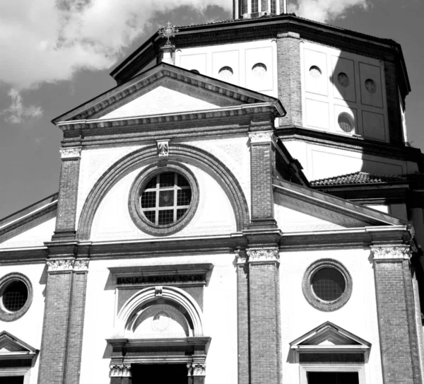 Columna Arquitectura Antigua Italia Europa Milan Religio Luz Solar — Foto de Stock