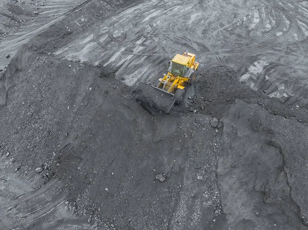 Açık Çukur Benim Doğurmak Sıralama Kömür Madenciliği Ekstraktif Sanayi Antrasit — Stok fotoğraf