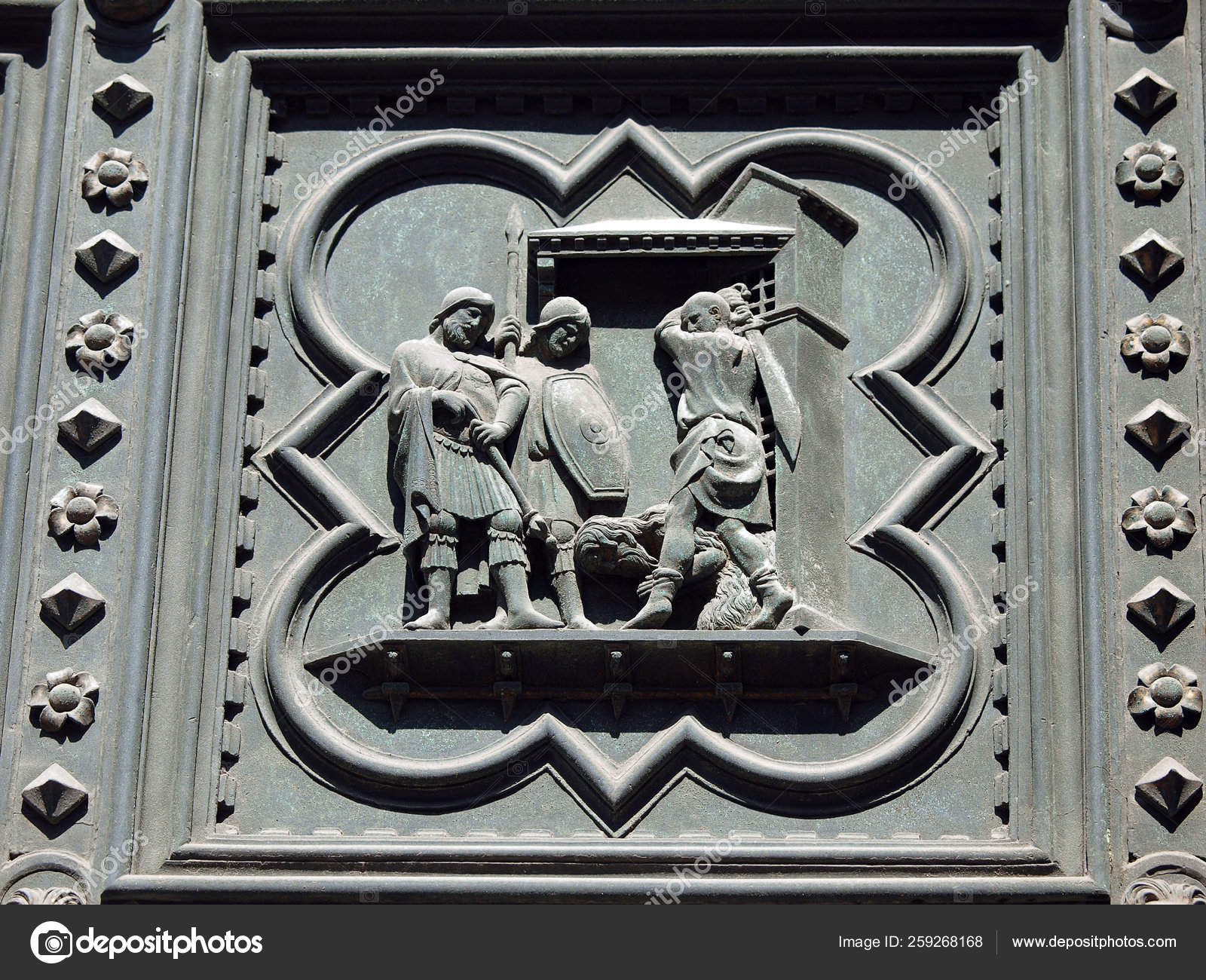 Florence Baptistery South Portal Andrea Pisano 1336
