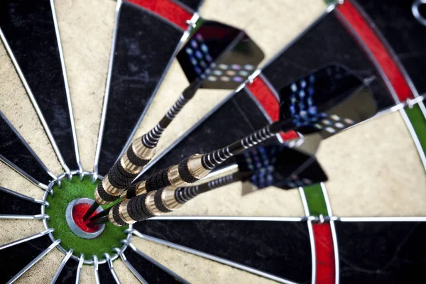 Dartspel Bullseye Concept — Stockfoto