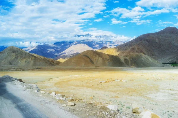 Krajobraz Naturalny Leh Ladakh Jammu Kaszmirze Indie — Zdjęcie stockowe