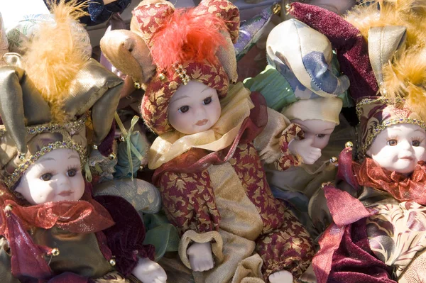 Μικρό Μάσκες Για Μαγικό Καρναβάλι Της Βενετία Ιταλία — Φωτογραφία Αρχείου
