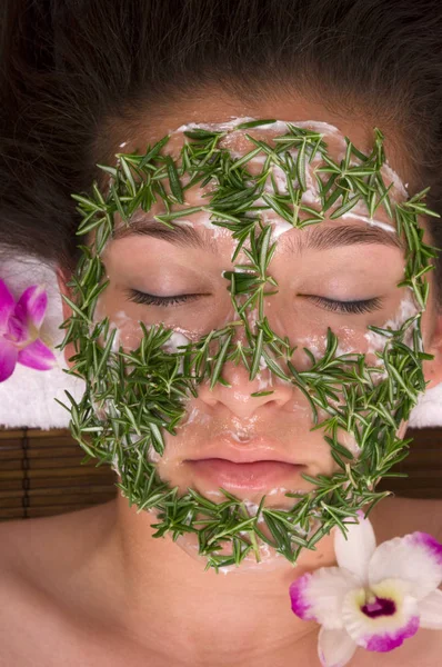 Cuidado Facial Corporal Tratamiento Spa — Foto de Stock