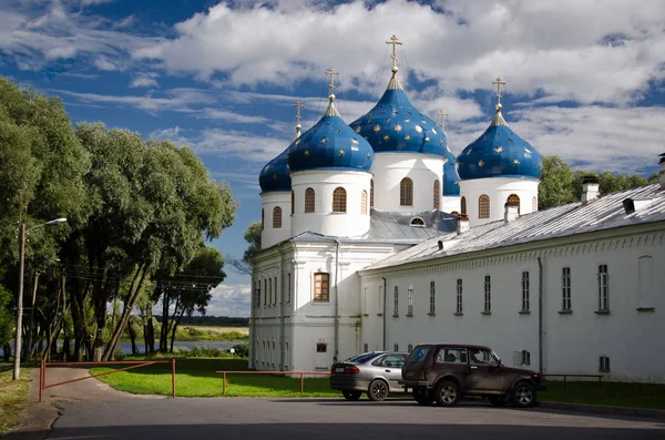 Chiesa Ortodossa Russa Novgorod Russia — Foto Stock
