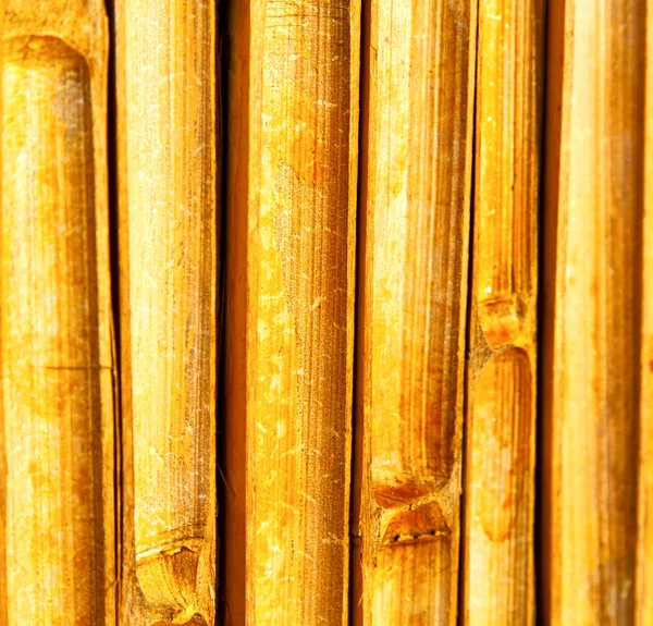 Tajlandia Abstrakcyjne Bambusa Krzyż Świątyni Kho Phangan Zatoka Azji Morze — Zdjęcie stockowe