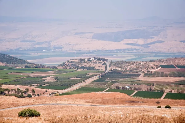 Agriculture Fields Landscape North Galilee Israel — Stock Photo, Image