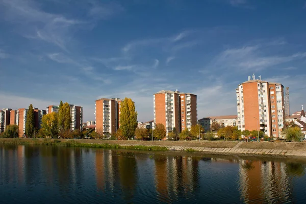 Río Crisul Derogar Oradea Rumania — Foto de Stock