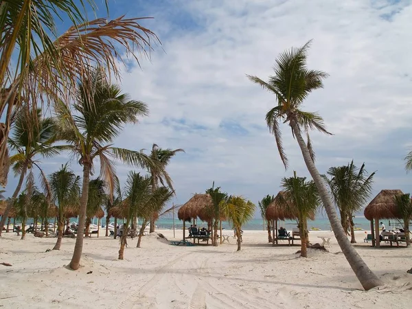 Resort Praia Cancún México — Fotografia de Stock