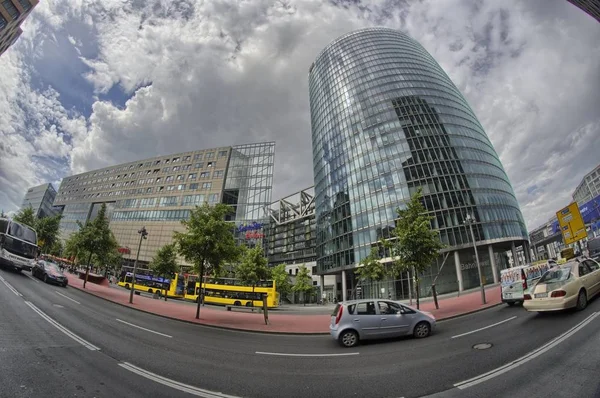 Amplia Vista Panorámica Los Edificios Berlín Alemania — Foto de Stock