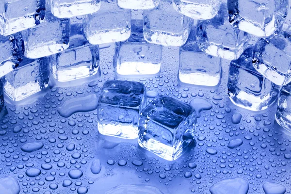 Zobrazení Kostky Ledu — Stock fotografie
