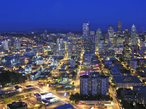 西雅图的建筑细节 华盛顿 — 图库照片