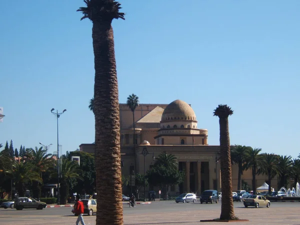 Marrakesh Marokkói Királyság Egyik Legnagyobb Városa — Stock Fotó