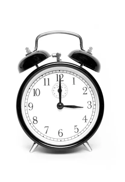 Relógio Moda Antiga Mostrando Três Horas — Fotografia de Stock