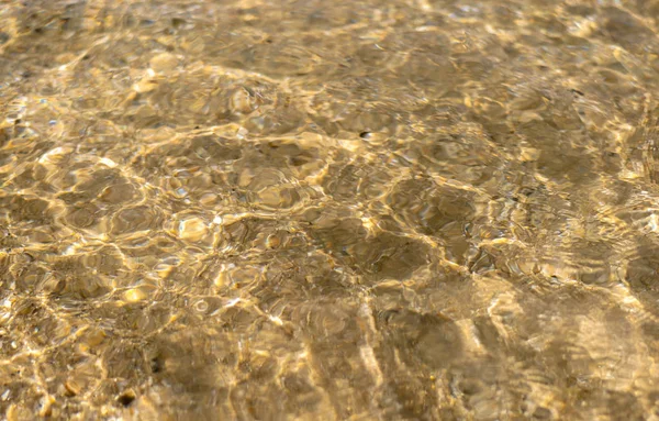 Textura Pozadí Vodní Vlny Písku Pláži Tha — Stock fotografie