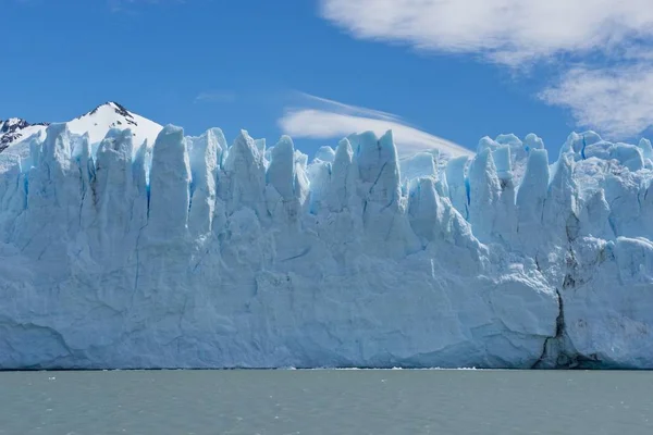 Nézd Meg Egyik Fronton Gleccseren Perito Moreno Los Glaciares Nemzeti — Stock Fotó