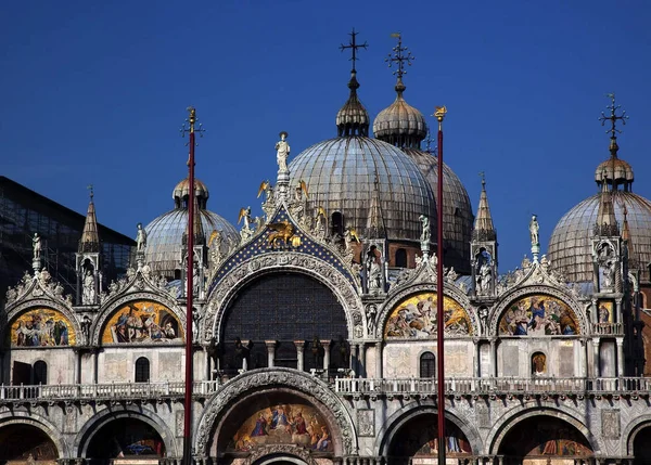 Szent Márk Bazilika Katedrális Templom Velence — Stock Fotó