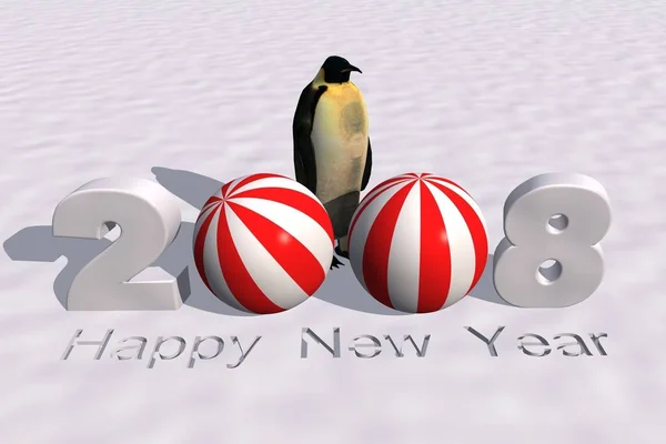 Una Representación Para Celebrar Nuevo Año 2008 —  Fotos de Stock