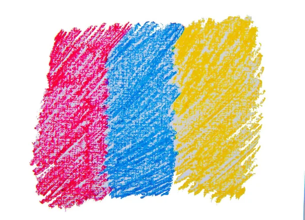 Абстрактная Цветная Графика Перо — стоковое фото